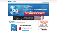 Desktop Screenshot of mp3cutter.org